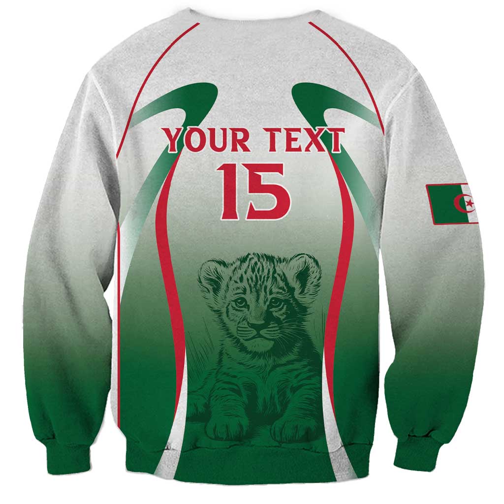 Algeria Rugby Custom Sweatshirt Go Lion Cubs