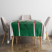 Algeria Rugby Custom Tablecloth Go Lion Cubs