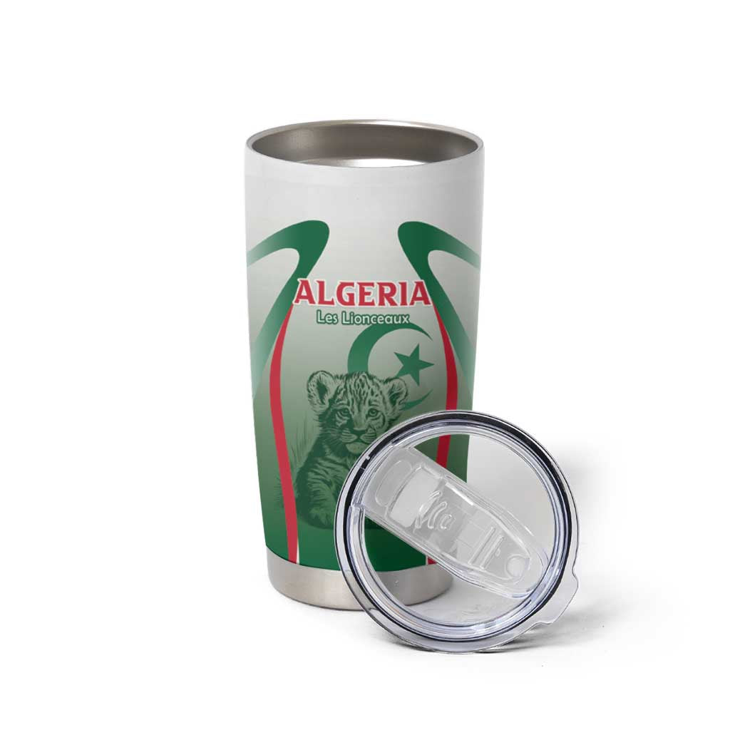 Algeria Rugby Custom Tumbler Cup Go Lion Cubs