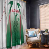 Algeria Rugby Custom Window Curtain Go Lion Cubs