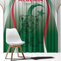 Algeria Rugby Custom Window Curtain Go Lion Cubs