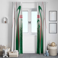 Algeria Rugby Custom Window Curtain Go Lion Cubs