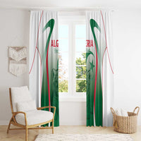 Algeria Rugby Custom Window Curtain Go Lion Cubs