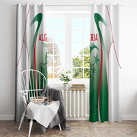 Algeria Rugby Custom Window Curtain Go Lion Cubs