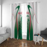 Algeria Rugby Custom Window Curtain Go Lion Cubs