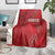 Kenya Rugby Blanket Go Champions Simbas - Red Color