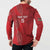 Kenya Rugby Custom Button Sweatshirt Go Champions Simbas - Red Color