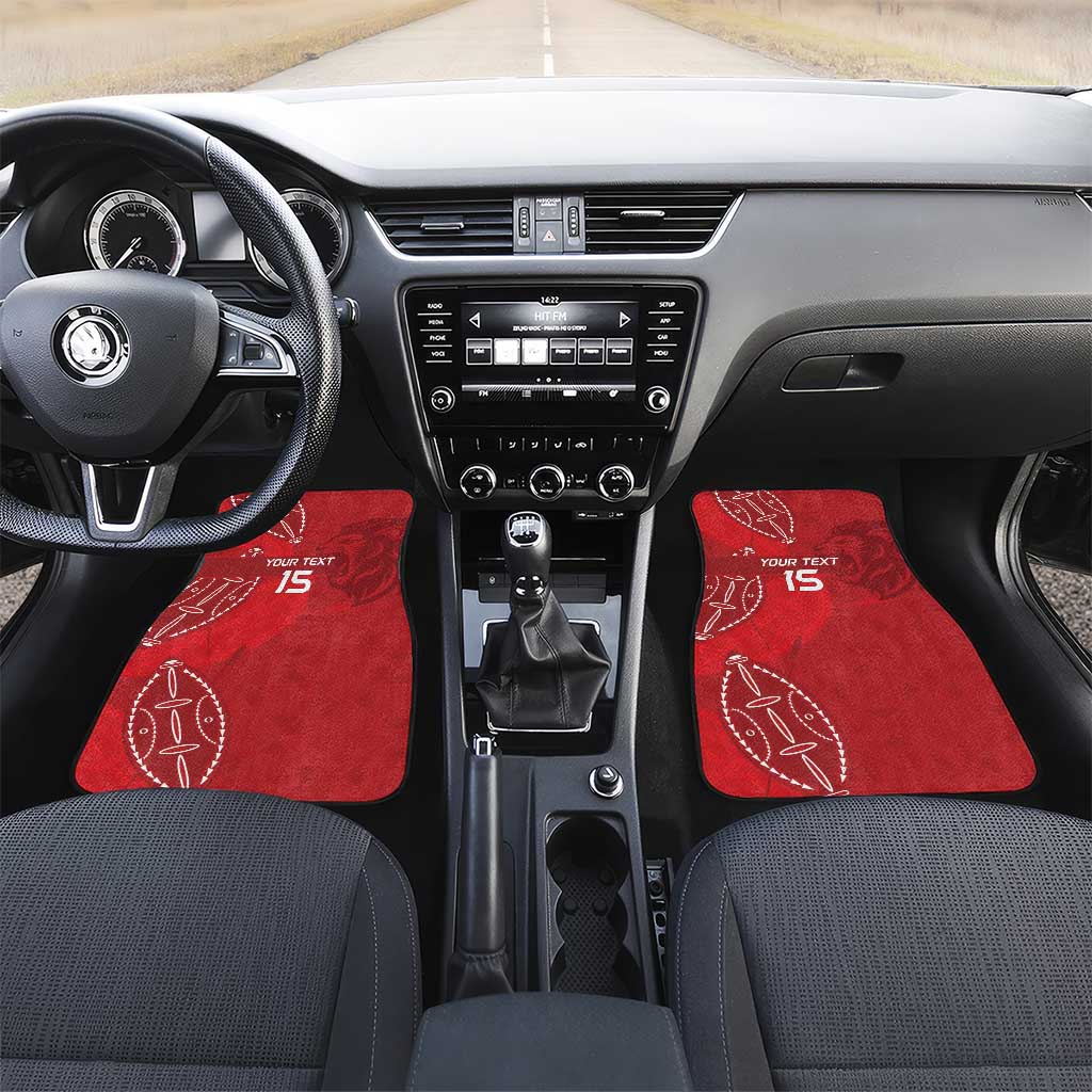 Kenya Rugby Car Mats Go Champions Simbas - Red Color