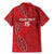 Kenya Rugby Custom Family Matching Mermaid Dress and Hawaiian Shirt Go Champions Simbas - Red Color