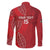 Kenya Rugby Custom Family Matching Mermaid Dress and Hawaiian Shirt Go Champions Simbas - Red Color