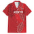 Kenya Rugby Custom Hawaiian Shirt Go Champions Simbas - Red Color