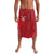 Kenya Rugby Custom Lavalava Go Champions Simbas - Red Color