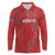 Kenya Rugby Custom Long Sleeve Polo Shirt Go Champions Simbas - Red Color