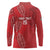 Kenya Rugby Custom Long Sleeve Polo Shirt Go Champions Simbas - Red Color