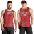 Kenya Rugby Custom Men Tank Top Go Champions Simbas - Red Color