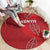 Kenya Rugby Round Carpet Go Champions Simbas - Red Color