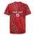 Kenya Rugby Custom Rugby Jersey Go Champions Simbas - Red Color