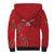 Kenya Rugby Custom Sherpa Hoodie Go Champions Simbas - Red Color