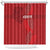 Kenya Rugby Shower Curtain Go Champions Simbas - Red Color