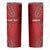 Kenya Rugby Custom Skinny Tumbler Go Champions Simbas - Red Color