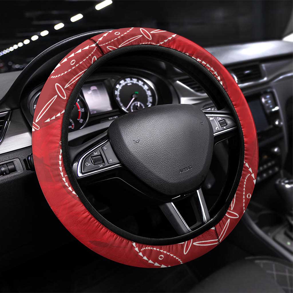 Kenya Rugby Steering Wheel Cover Go Champions Simbas - Red Color