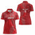 Kenya Rugby Custom Women Polo Shirt Go Champions Simbas - Red Color