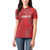 Kenya Rugby Custom Women Polo Shirt Go Champions Simbas - Red Color