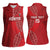 Kenya Rugby Custom Women Sleeveless Polo Shirt Go Champions Simbas - Red Color