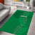 Kenya Rugby Area Rug Go Champions Simbas - Green Color