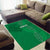 Kenya Rugby Area Rug Go Champions Simbas - Green Color