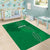 Kenya Rugby Area Rug Go Champions Simbas - Green Color