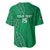 Kenya Rugby Custom Baseball Jersey Go Champions Simbas - Green Color