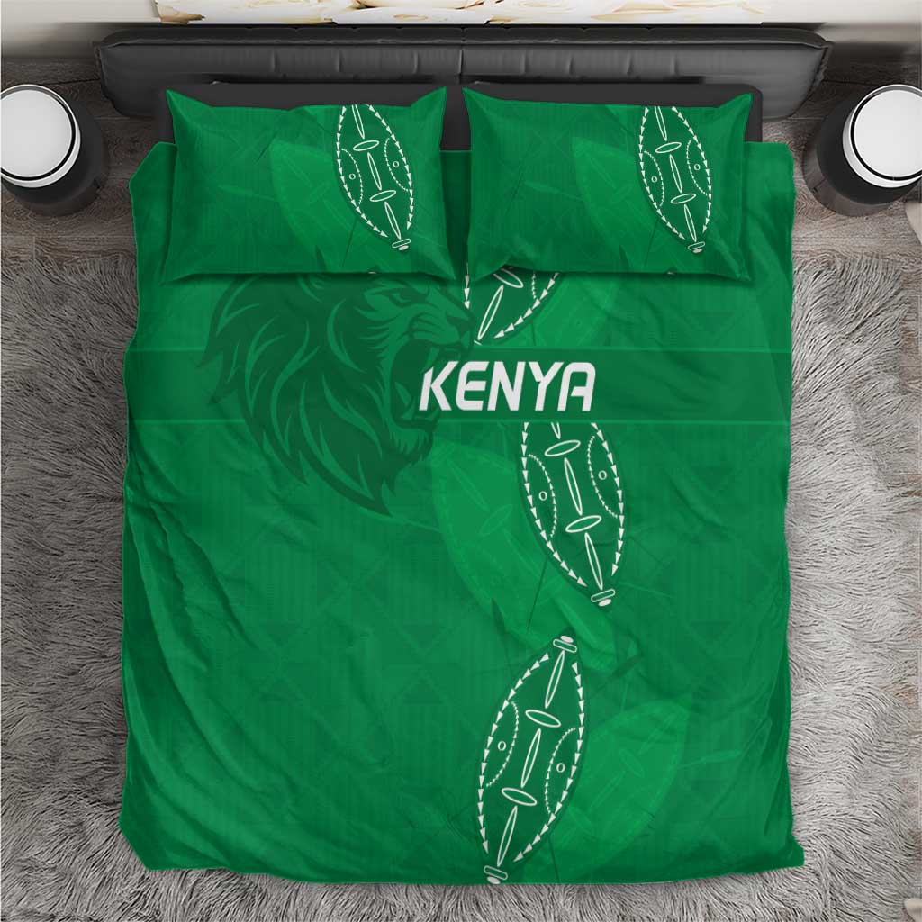 Kenya Rugby Bedding Set Go Champions Simbas - Green Color