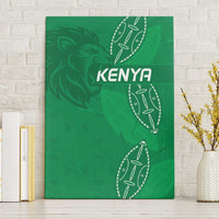 Kenya Rugby Canvas Wall Art Go Champions Simbas - Green Color