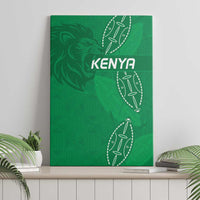 Kenya Rugby Canvas Wall Art Go Champions Simbas - Green Color