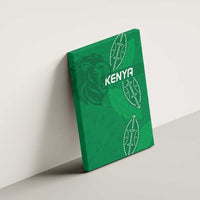 Kenya Rugby Canvas Wall Art Go Champions Simbas - Green Color