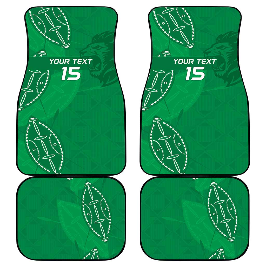 Kenya Rugby Car Mats Go Champions Simbas - Green Color