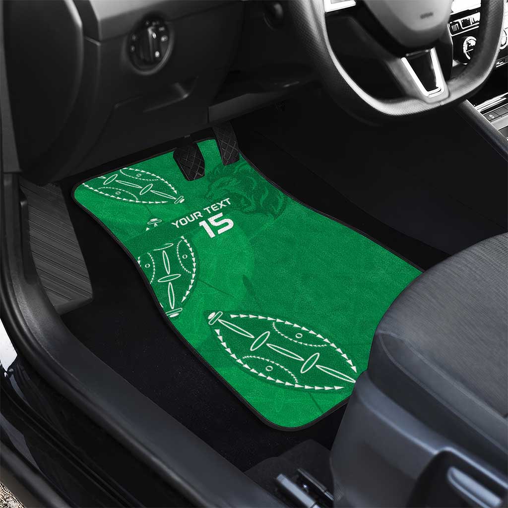 Kenya Rugby Car Mats Go Champions Simbas - Green Color