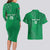 Kenya Rugby Custom Couples Matching Long Sleeve Bodycon Dress and Hawaiian Shirt Go Champions Simbas - Green Color