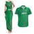 Kenya Rugby Custom Couples Matching Tank Maxi Dress and Hawaiian Shirt Go Champions Simbas - Green Color
