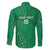 Kenya Rugby Custom Family Matching Long Sleeve Bodycon Dress and Hawaiian Shirt Go Champions Simbas - Green Color