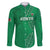 Kenya Rugby Custom Family Matching Puletasi and Hawaiian Shirt Go Champions Simbas - Green Color