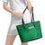Kenya Rugby Leather Tote Bag Go Champions Simbas - Green Color