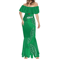 Kenya Rugby Custom Mermaid Dress Go Champions Simbas - Green Color