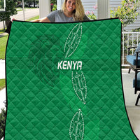 Kenya Rugby Quilt Go Champions Simbas - Green Color