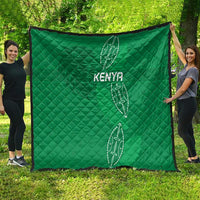Kenya Rugby Quilt Go Champions Simbas - Green Color