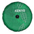 Kenya Rugby Spare Tire Cover Go Champions Simbas - Green Color