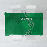 Kenya Rugby Tablecloth Go Champions Simbas - Green Color