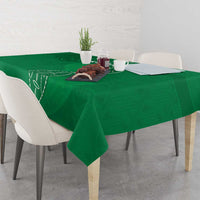 Kenya Rugby Tablecloth Go Champions Simbas - Green Color