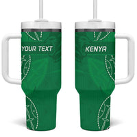 Kenya Rugby Custom Tumbler With Handle Go Champions Simbas - Green Color